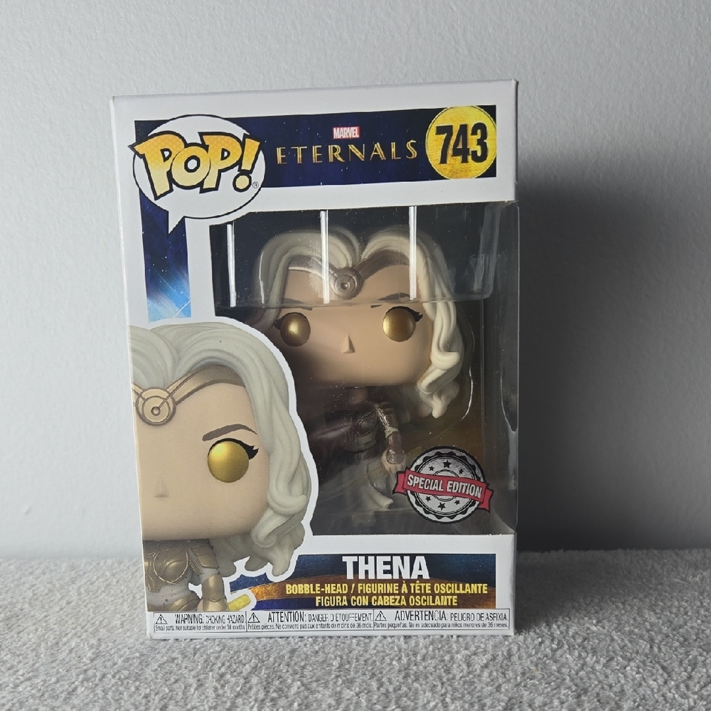 MARVEL ETERNALS: THENA Funko Pop! 743-3 for $25